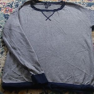 Lightweight striped sweater